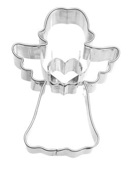 Birkmann Angel With Heart Cookie Cutter 7 cm