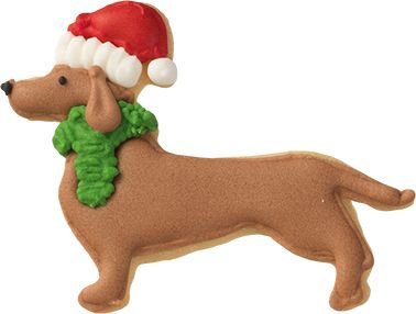 Birkmann Christmas Dachshund Cookie Cutter 7 cm 