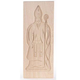 Speculaasplank Sinterklaas 25x10cm