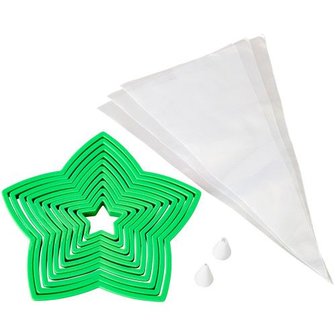 Wilton Christmas Cookie Tree Cutter Set/15