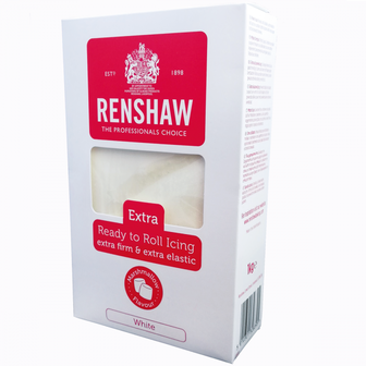 Renshaw Fondant Extra &agrave; rouler 1kg Guimauve Blanche