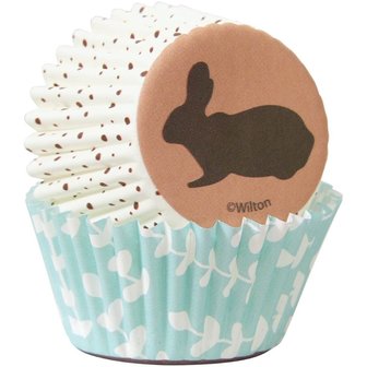 Wilton Mini Caissettes &agrave; Cupcakes Happy Easter pcs/100