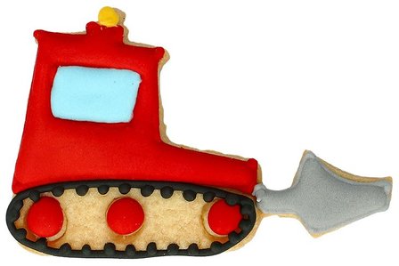 Birkmann Bulldozer Cookie Cutter 8cm