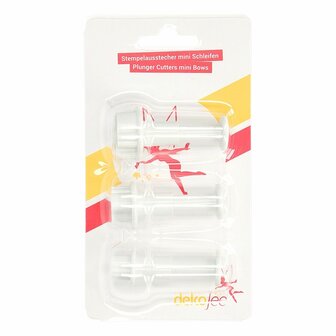 Dekofee Mini Plungers Bows set/3