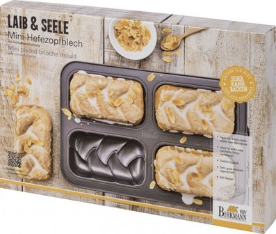 Birkmann Mini Plaited Brioche Mould