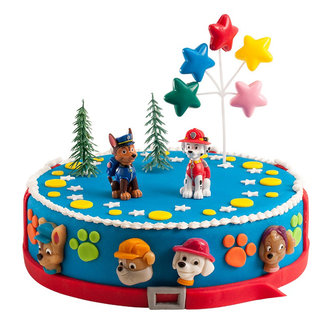  Dekora Paw Patrol Taartdecoratie Set