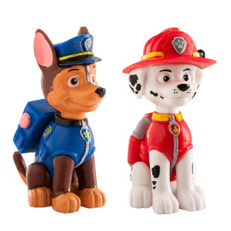 Dekora Taart Topper Paw Patrol Marshall &amp; Chase