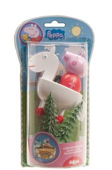 Dekora Taartdecoratie Set Peppa Pig 4 delig