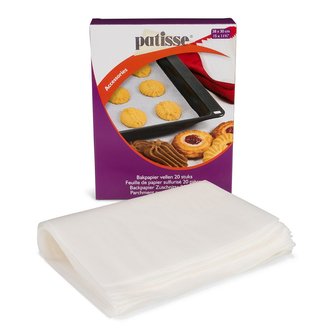 Patisse Feuilles de Papier Sulfuris&eacute; 38x30cm pcs/20