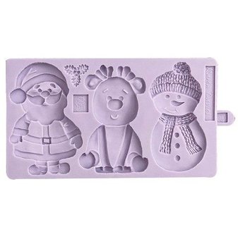 Karen Davies Siliconen Mould Christmas Cookie