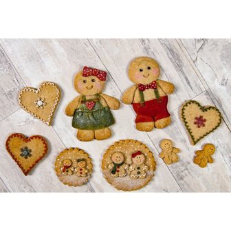 Karen Davies Siliconen Mould Gingerbread Cookie