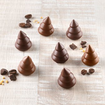 Silikomart Moule &agrave; Chocolat Choco Trees