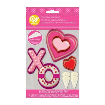 Wilton Kit D&eacute;coration Biscuits l&#039; amour