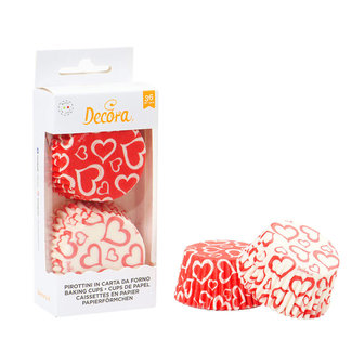 Decora Love Baking Cups 36st