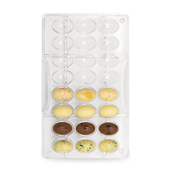 Decora Little Easter Eggs Chocolat Mould - 24 cavities