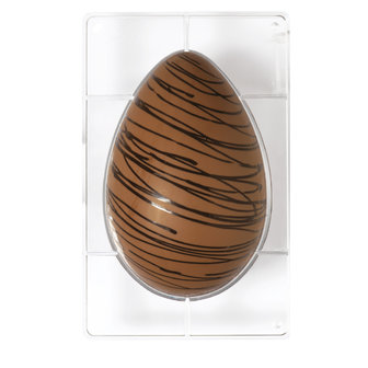 Decora Egg Chocolat Mold 350G 1 Cavity 165 x230mm