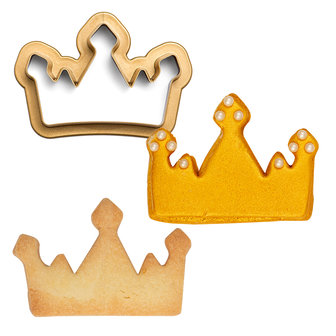 Decora Crown Plastic Cookie Cutter