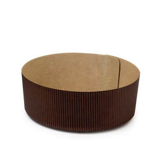 Decora Low Round Baking Paper Pans &oslash; 15,5 cm pk/5