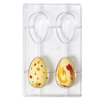 Decora Egg Chocolat Mold 70g 4 cavities 88x56mm