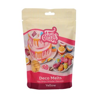 FunCakes Deco Melts Yellow 250g