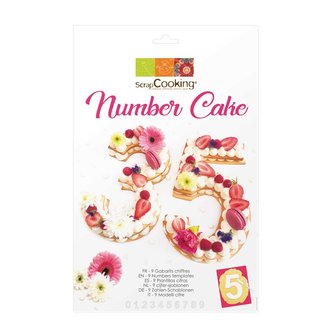Scrapcooking Cake Template Number Set/9
