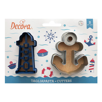 Decora Zee Koekjes Uitsteker Set/2