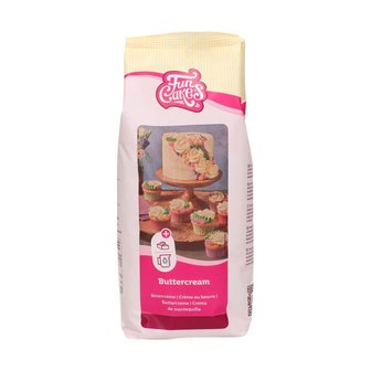 FunCakes Mix pour Cr&egrave;me au Beurre 1 kg