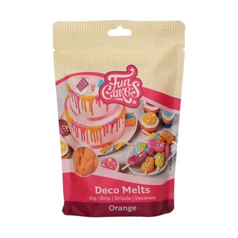 FunCakes Deco Melts Oranje 250g