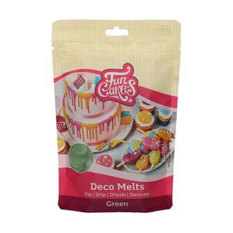 FunCakes Deco Melts Green 250g