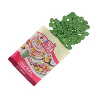 FunCakes Deco Melts Groen 250g