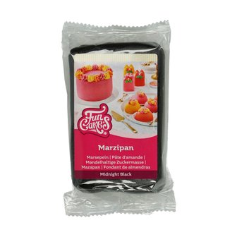 FunCakes P&acirc;te d&rsquo;amande Midnight Black 250g