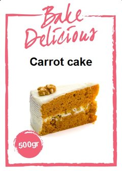 Bake Delicious Carrot Cake 500g