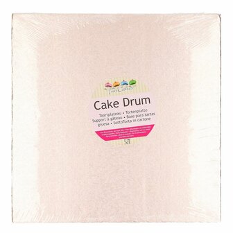 FunCakes Cake Drum Vierkant 30,5 cm Rose Goud