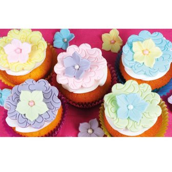 FunCakes Sugar Paste Multipack Pastel Colours 5x100 g