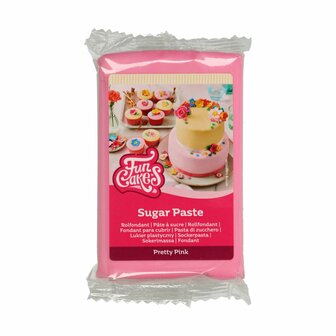 FunCakes P&acirc;te &agrave; Sucre Pretty Pink 250g