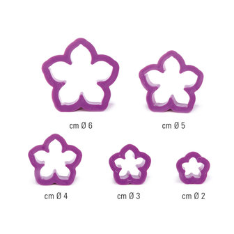 Decora Petunia Cuters  Set/5