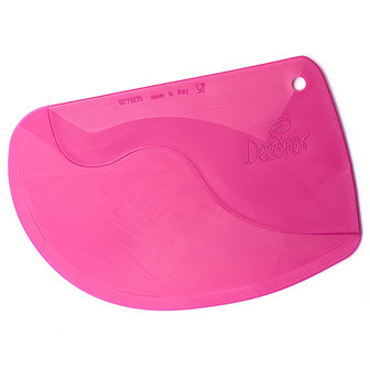 Decora Pink Dough Scraper 12,5 cm