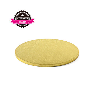 Decora Cake Drum Rond &Oslash; 30cm Goud