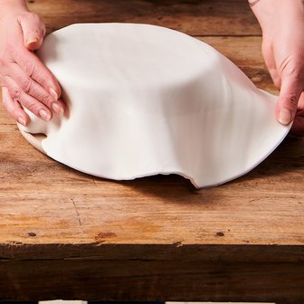 FunCakes Ready Rolled Sugar Paste Disc Bright White