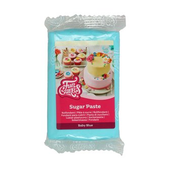 FunCakes P&acirc;te &agrave; Sucre Baby Blue 250 g