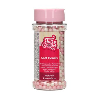 FunCakes Doux Perle Rose &amp; Blanc 60g