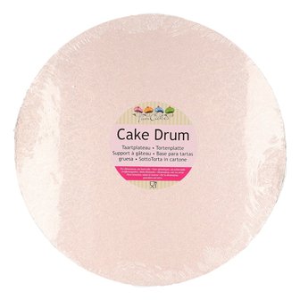 FunCakes Cake Drum Rond &Oslash; 30,5 cm Rose Goud