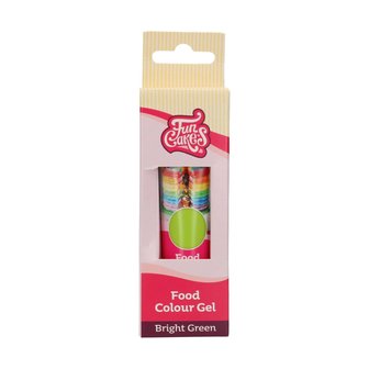 FunCakes Food  Colour Gel Bright Green 30g