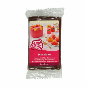 FunCakes Mandelhaltige Zuckermasse Dunkelbraun 250g