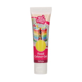 FunCakes Gel Colorant Alimentaire Jaune 30 g