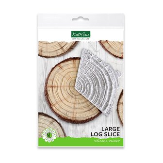 Katy Sue Mould &amp; Veiner Large Log Slice