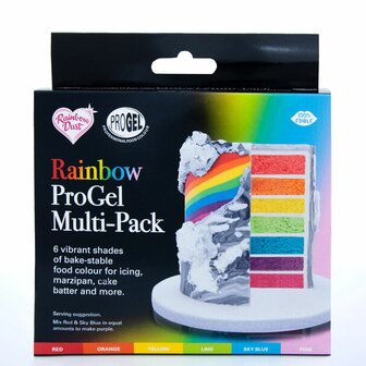 RD ProGel&reg; Multipack Rainbow Set/6