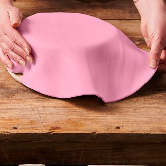 FunCakes Ready Rolled Sugar Paste Disc Sweet Pink