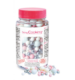 Scrapcooking Suikerdecoratie Bubbels Pastel 70g