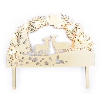 Scrapcooking Cake Topper LED Woodland